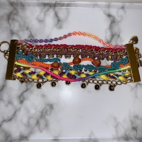 HTF BETSEY JOHNSON ST. BART'S COLLECTION Bracelet - Picture 6 of 11